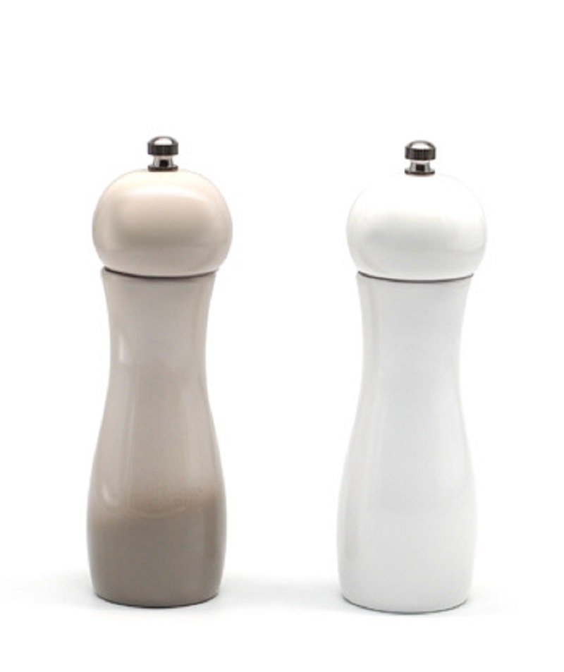 Seasoning Shakers, Salt and Pepper Grinder, Fine or Course Mill, Kitchen Spice Organizers - Set of 2 Seasoning Shakers, Salt and Pepper Grinder, Fine or Course Mill, Kitchen Spice Organizers - Set of 2