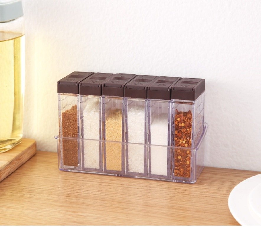 Spice Shaker Jars, Seasoning Shaker Box Set, Condiment Storage Containers Kitchen Organizer Spice Shaker Jars, Seasoning Shaker Box Set, Condiment Storage Containers Kitchen Organizer