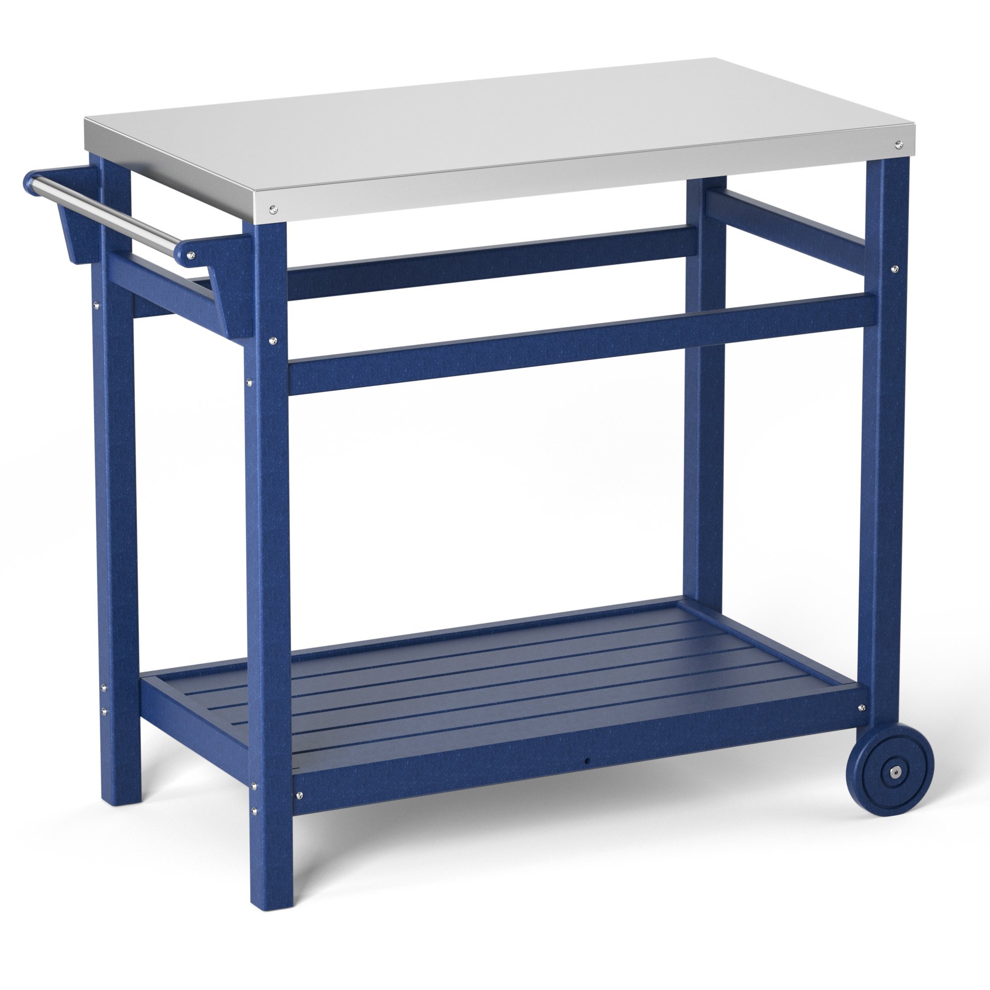 Outdoor Prep Cart Dining Table for Pizza Oven; Patio Grilling Backyard BBQ Grill Cart Outdoor Prep Cart Dining Table for Pizza Oven; Patio Grilling Backyard BBQ Grill Cart