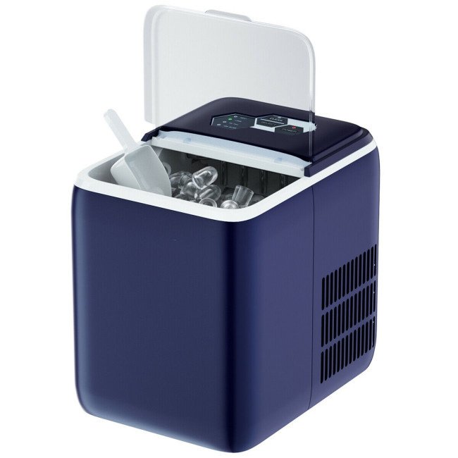44 lbs Portable Countertop Ice Maker Machine with Scoop 44 lbs Portable Countertop Ice Maker Machine with Scoop