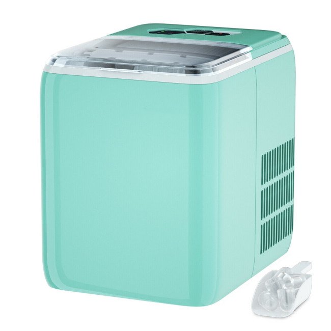 44 lbs Portable Countertop Ice Maker Machine with Scoop 44 lbs Portable Countertop Ice Maker Machine with Scoop