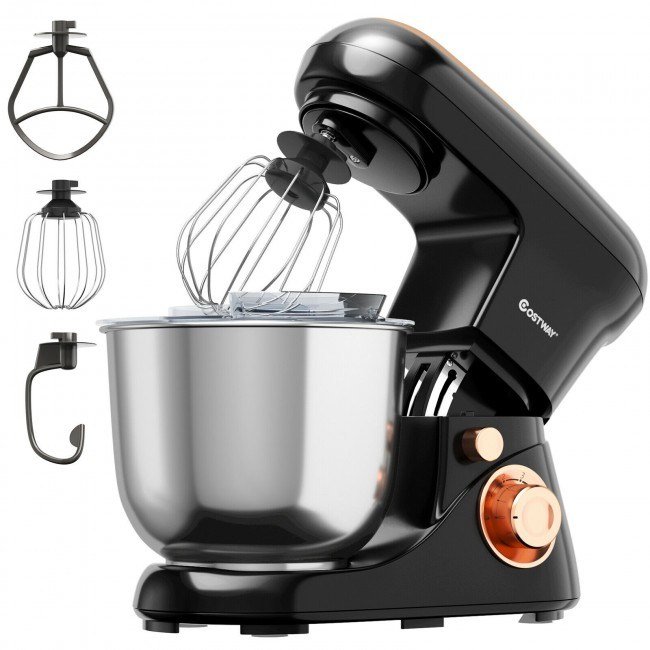 5.3 Qt Stand Kitchen Food Mixer 6 Speed with Dough Hook Beater 5.3 Qt Stand Kitchen Food Mixer 6 Speed with Dough Hook Beater