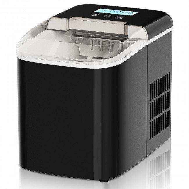 26 lbs Countertop LCD Display Ice Maker with Ice Scoop 26 lbs Countertop LCD Display Ice Maker with Ice Scoop